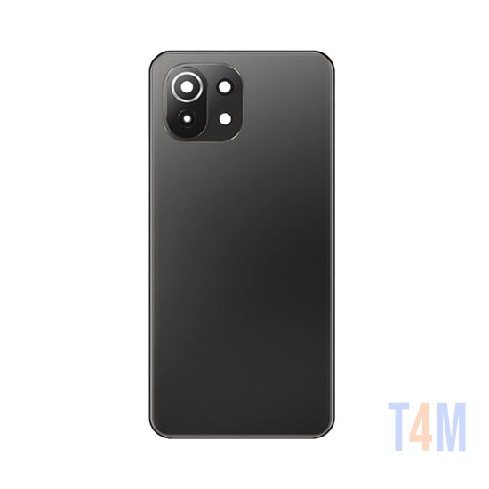 Tampa Traseira+Lente da Câmera Xiaomi Mi 11 Lite/Mi 11 Lite 5G Preto